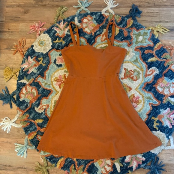 tie back skater dress